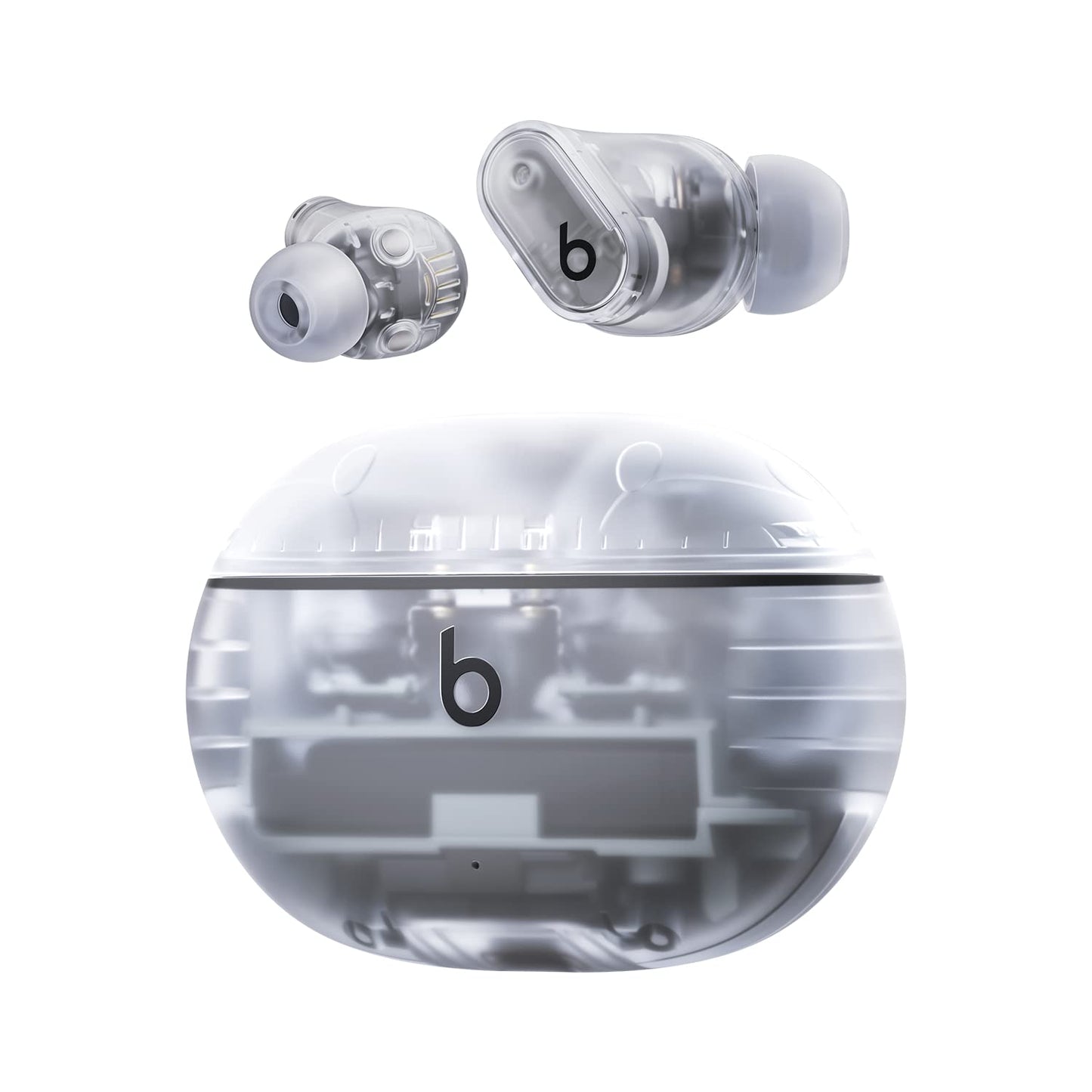 Beats By Dr. Dre Beats Studio Buds+ Earbud Noise-Cancelling Bluetooth Earphones - Transparent
