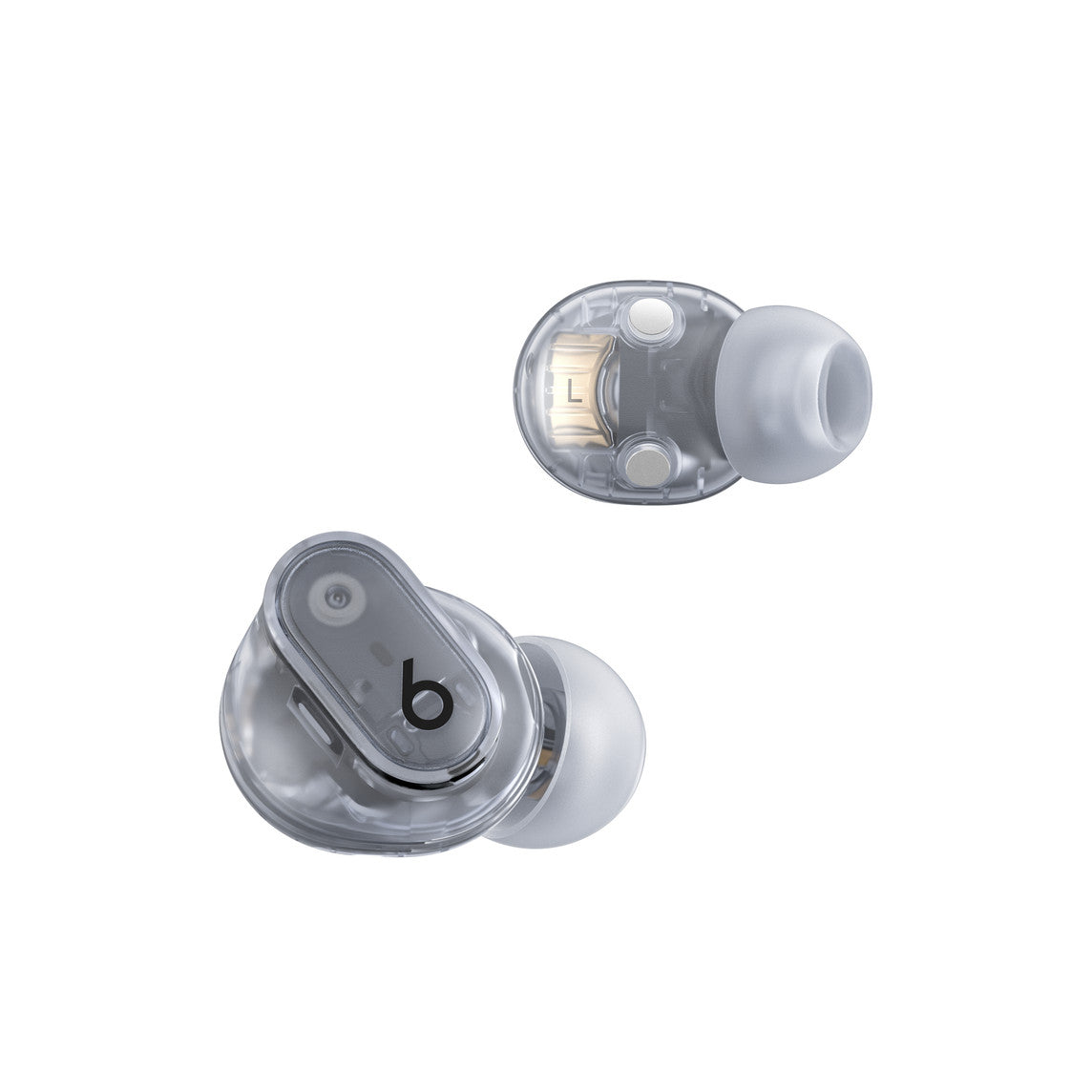 Beats By Dr. Dre Beats Studio Buds+ Earbud Noise-Cancelling Bluetooth Earphones - Transparent