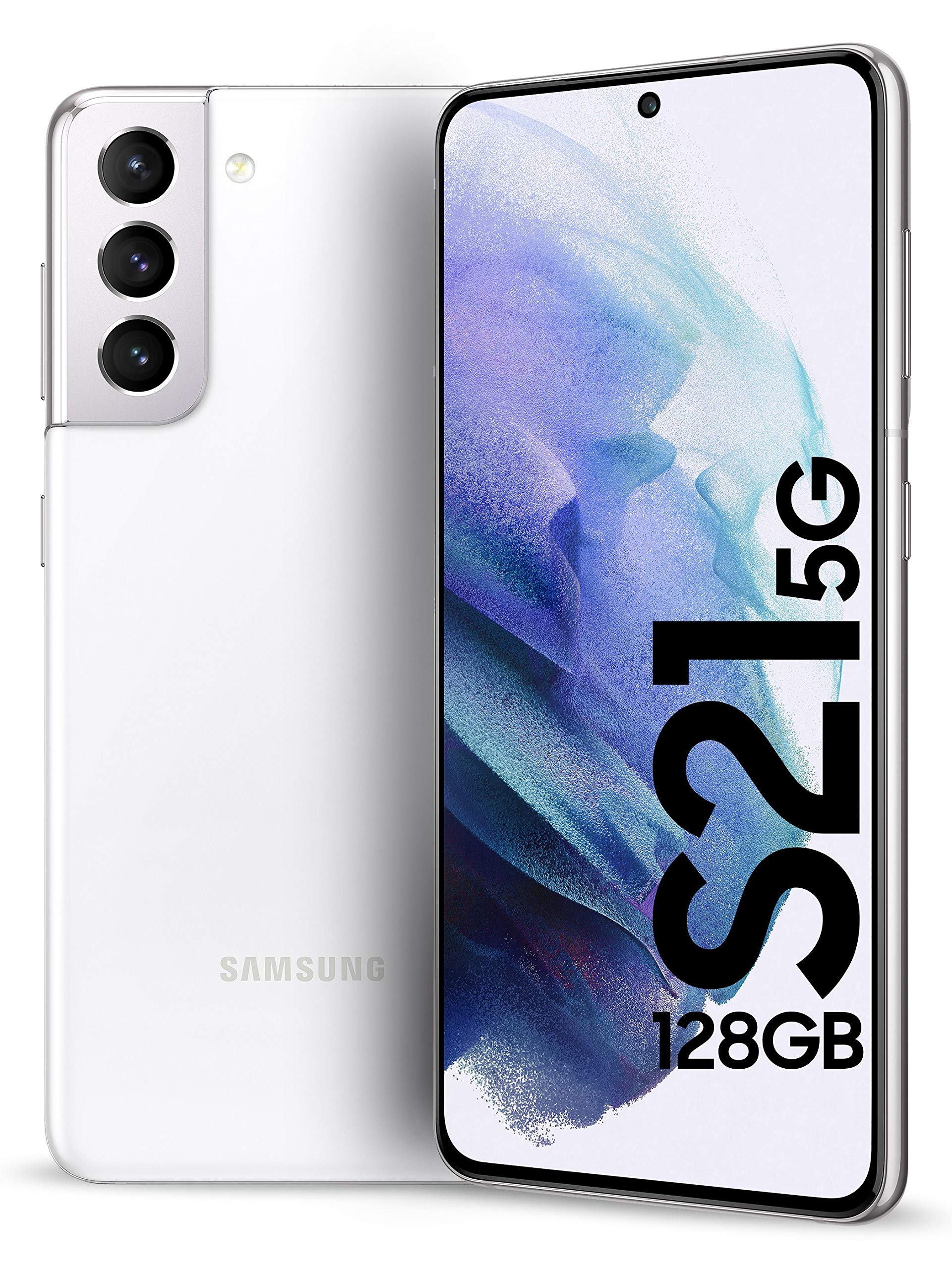 Samsung Galaxy S21 5G 本体 ホワイト Samsung Galaxy S21 5G - 128 GB - Phantom White - Unlocked